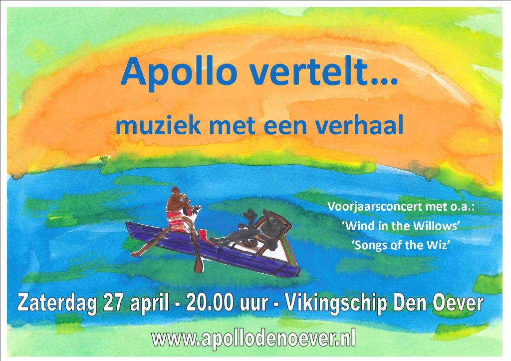 Poster voorjaarsconcert Apollo 2013
